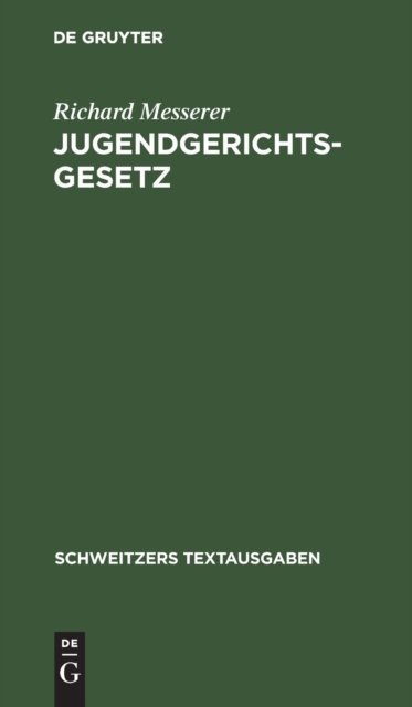 Jugendgerichtsgesetz