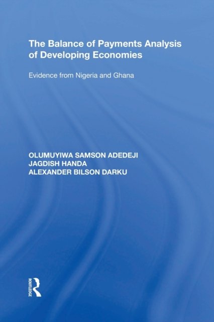 The Balance of Payments Analysis of Developing Economies