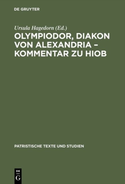 Olympiodor, Diakon von Alexandria – Kommentar zu Hiob
