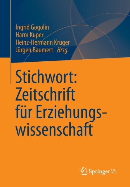 Stichwort: Zeitschrift fur Erziehungswissenschaft