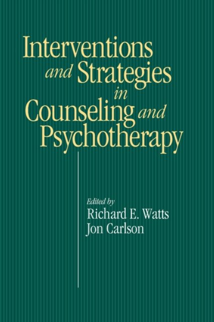 Intervention & Strategies in Counseling and Psychotherapy