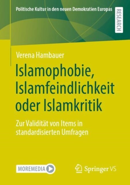 Islamophobie, Islamfeindlichkeit Oder Islamkritik