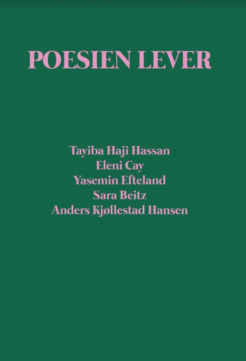 Poesien lever