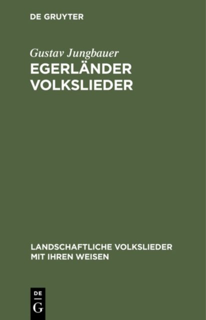 Egerlander Volkslieder
