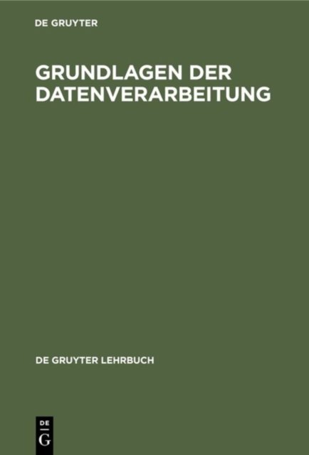 Grundlagen Der Datenverarbeitung