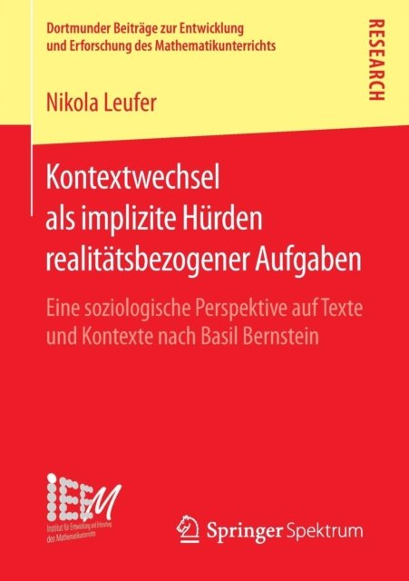 Kontextwechsel als implizite Hurden realitatsbezogener Aufgaben