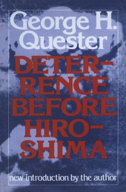 Deterrence Before Hiroshima