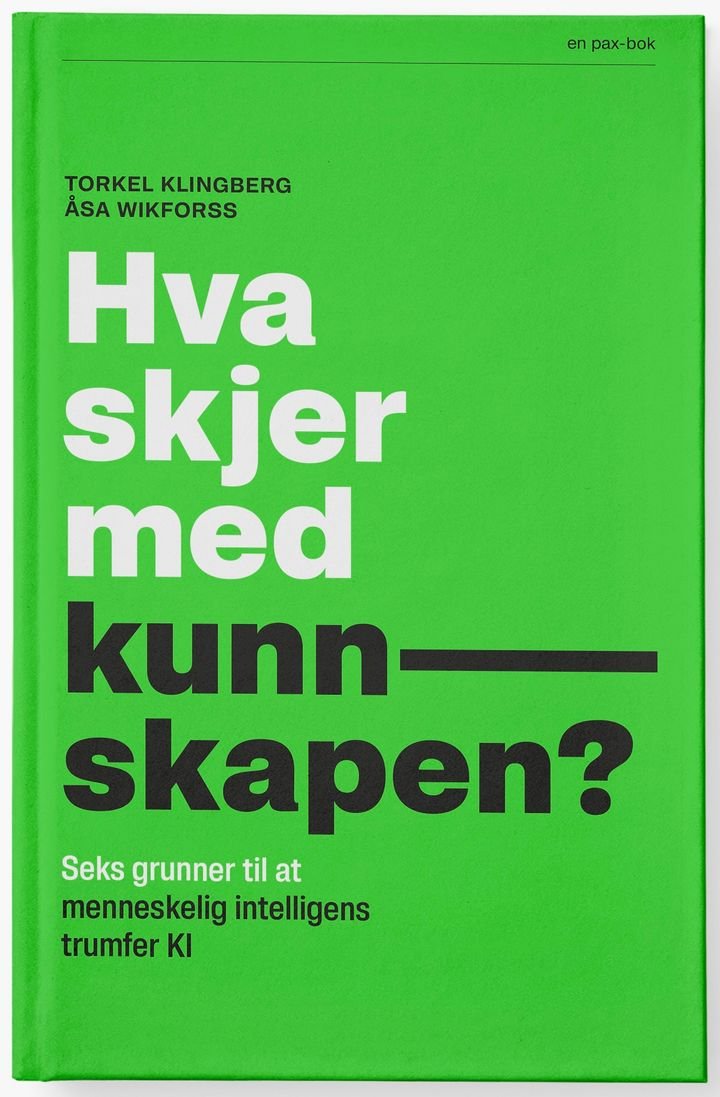 Hva skjer med kunnskapen? - seks grunner til at menneskelig intelligens trumfer KI