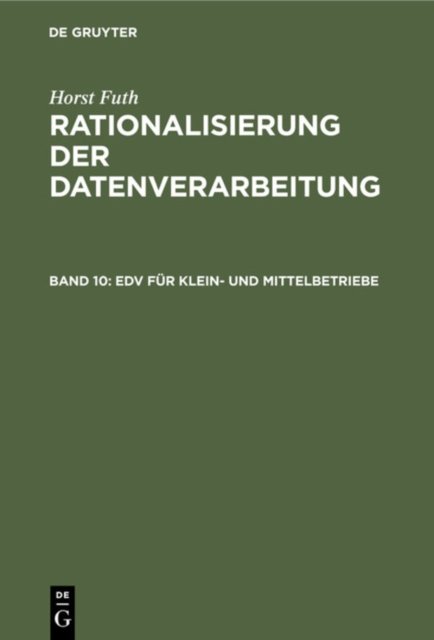 EDV Fur Klein- Und Mittelbetriebe