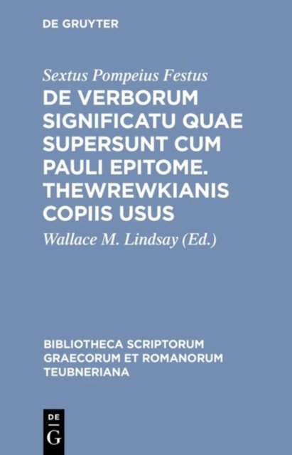 De Verborum Significatu Quae CB
