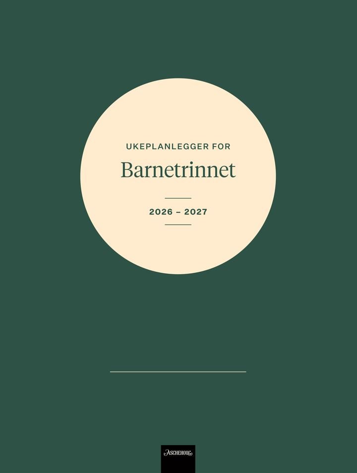 Ukeplanlegger for barnetrinnet 2026–2027