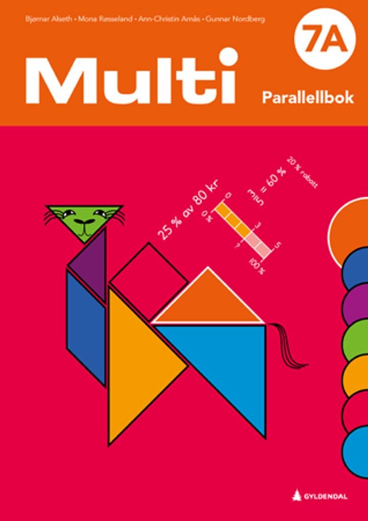 Multi 7A, 3. utg. - Parallellbok : matematikk for barnetrinnet