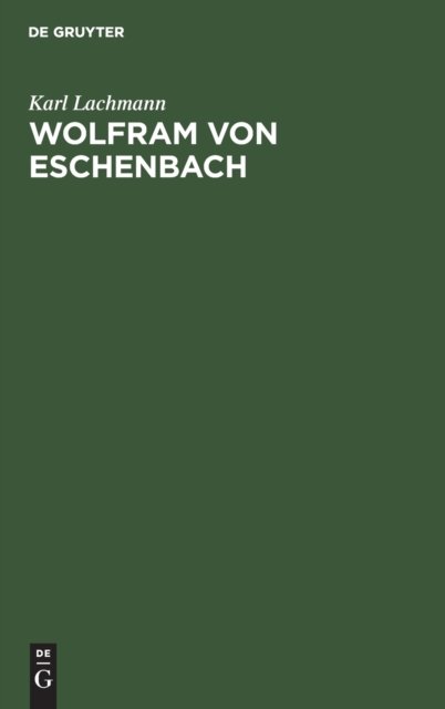 Wolfram Von Eschenbach