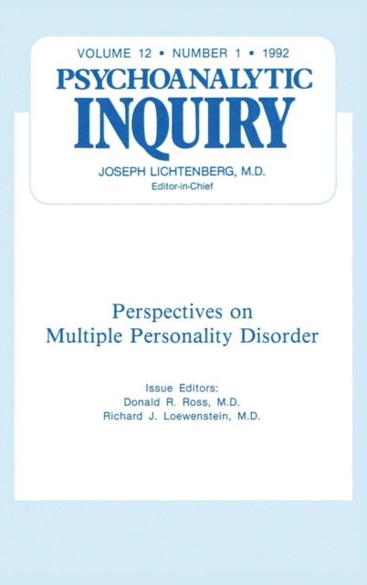 Multiple Personality Disorder