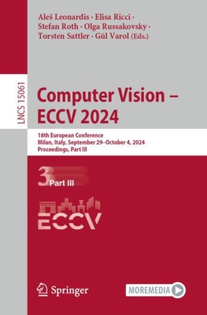 Computer Vision ? Eccv 2024
