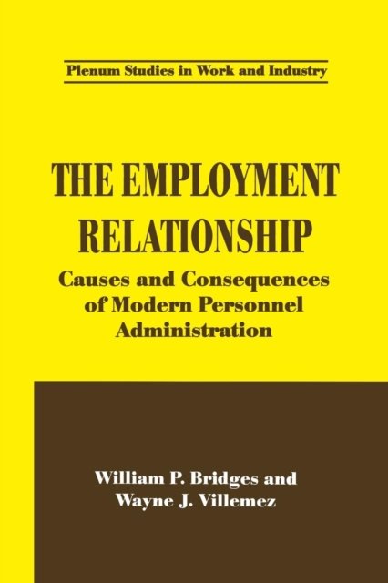 The Employment Relationship