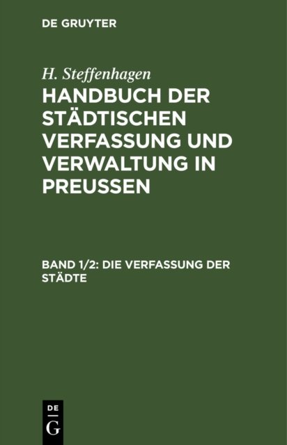 Die Verfassung Der Stadte
