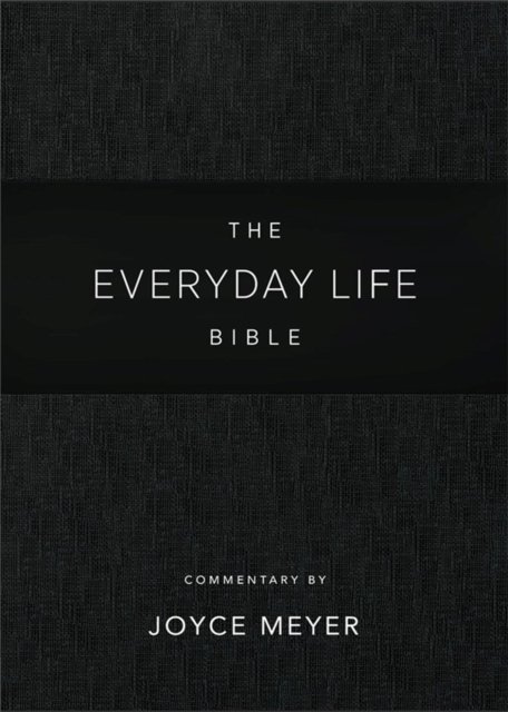 Everyday Life Bible: Black LeatherLuxe®