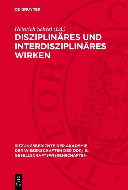 Disziplinares Und Interdisziplinares Wirken