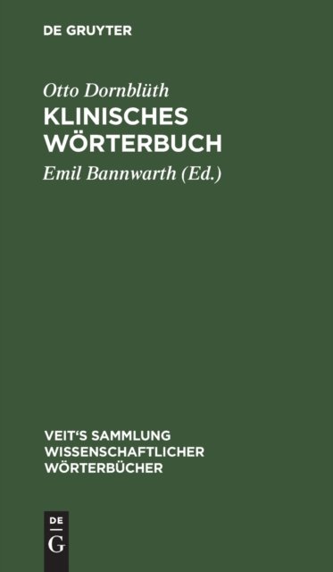 Klinisches Worterbuch