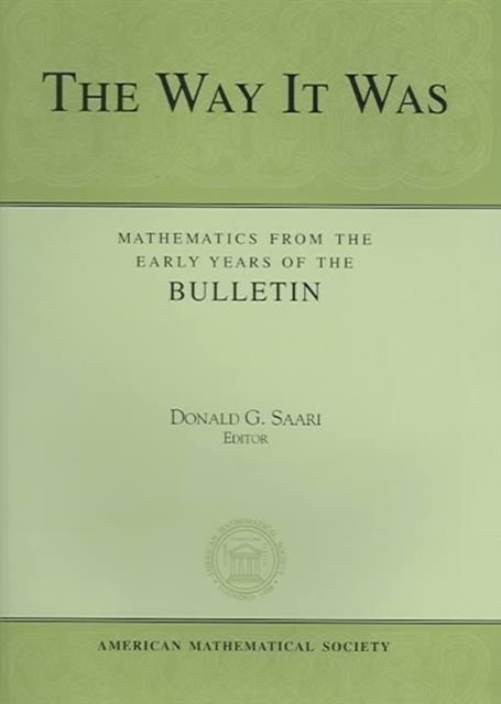 The Way It Was