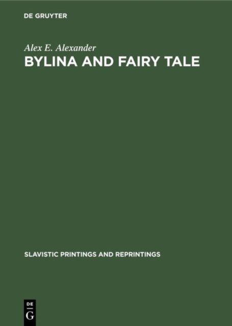 Bylina and Fairy Tale