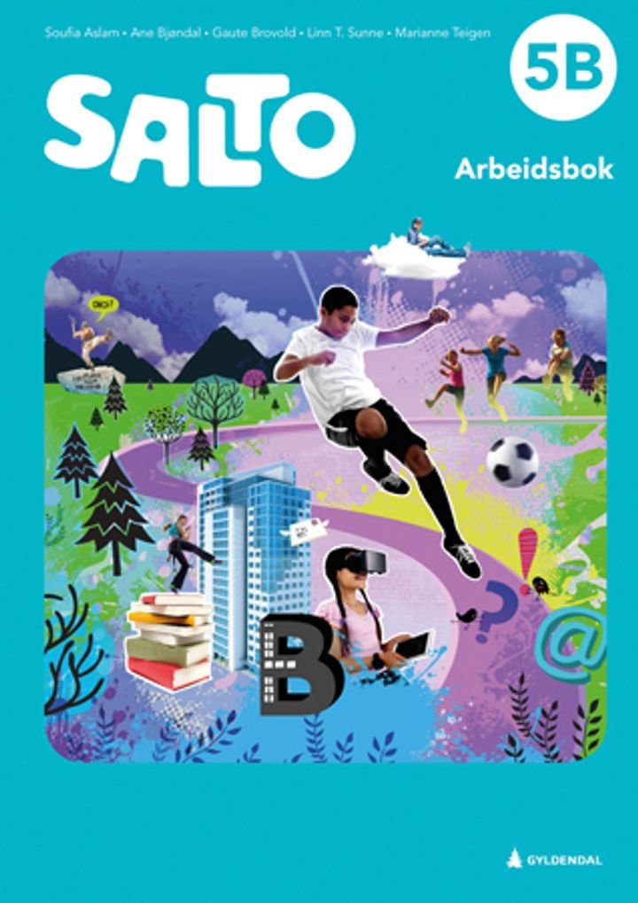 Salto 5B, 2. utg. - Arbeidsbok : norsk for barnesteget