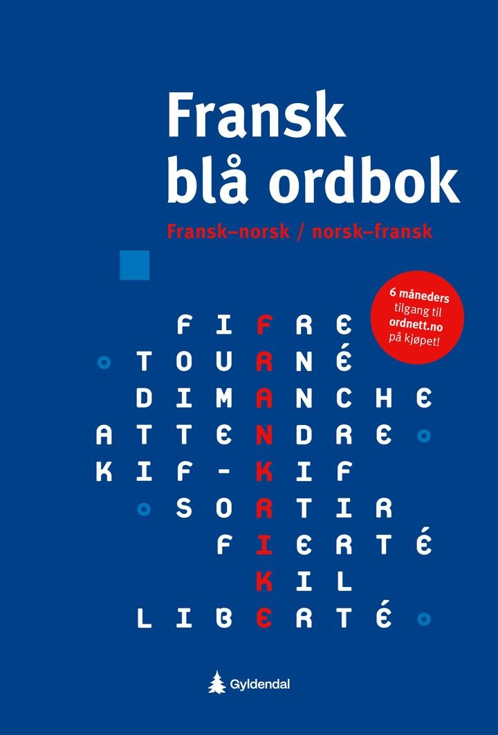 Fransk blå ordbok