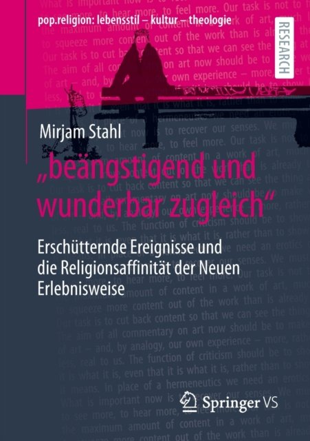 „beangstigend und wunderbar zugleich“