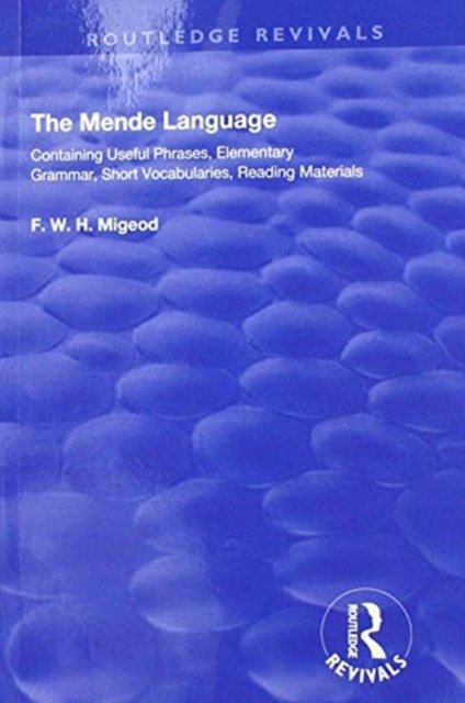 The Mende Language