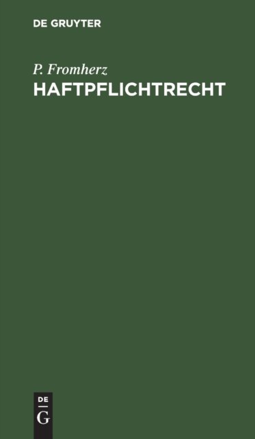 Haftpflichtrecht