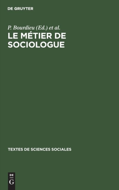 Le Métier De Sociologue