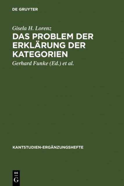 Problem der Erklärung der Kategorien