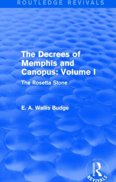 The Decrees of Memphis and Canopus