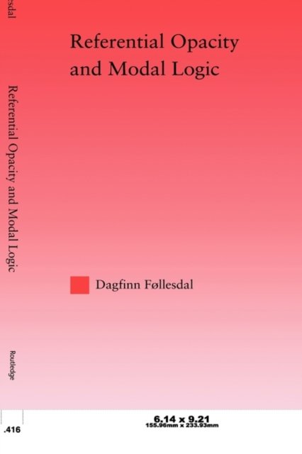 Referential Opacity and Modal Logic