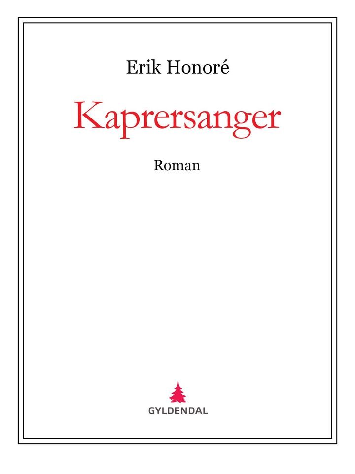 Kaprersanger - roman
