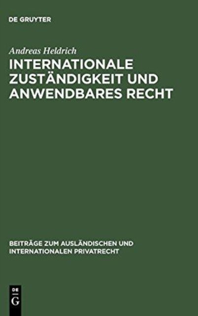Internationale Zustandigkeit Und Anwendbares Recht