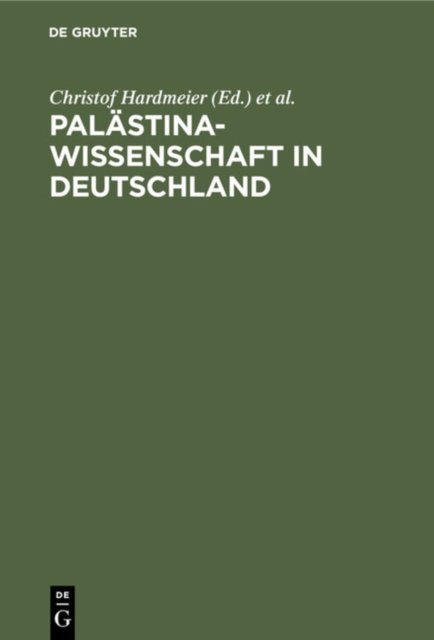 Palastinawissenschaft in Deutschland