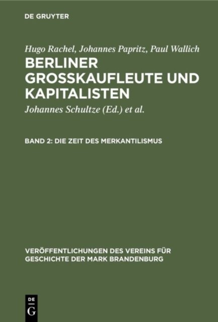 Die Zeit des Merkantilismus