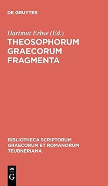 Theosophorum Graecorum Fragmenta