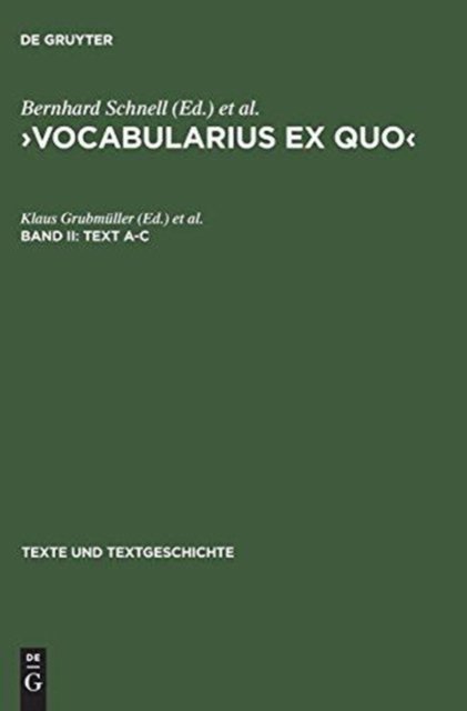 >Vocabularius Ex quo