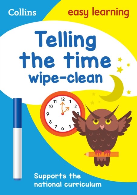 TELLING TIME WIPE_EASY LEARNIN