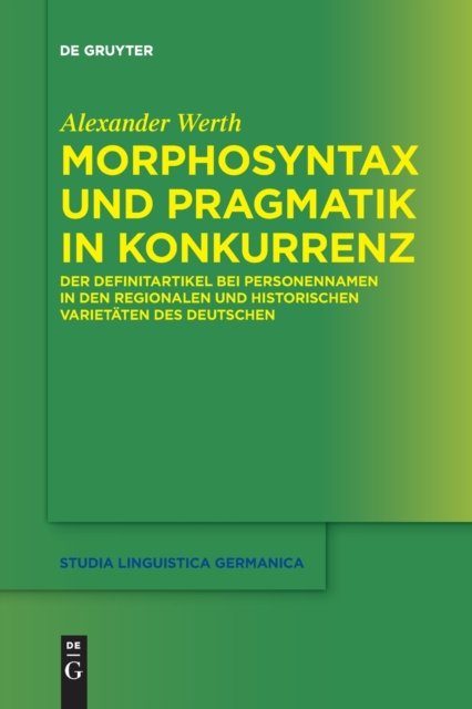 Morphosyntax und Pragmatik in Konkurrenz