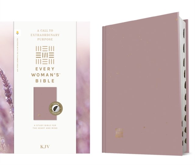 KJV Every Woman's Bible, Filament Enabled (Hardcover, Plum, Indexed, Red Letter)