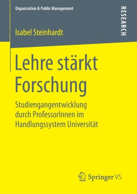 Lehre starkt Forschung