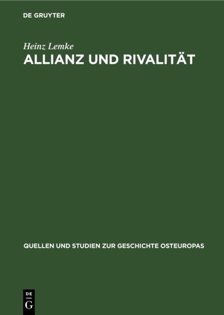 Allianz Und Rivalitat