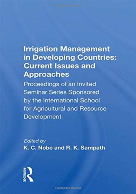 Irrigation Management In Developing Countries