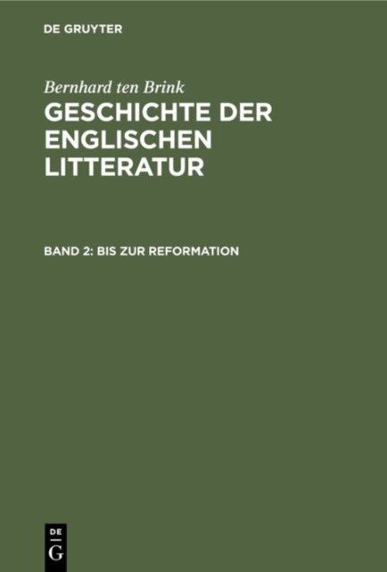 Bis Zur Reformation