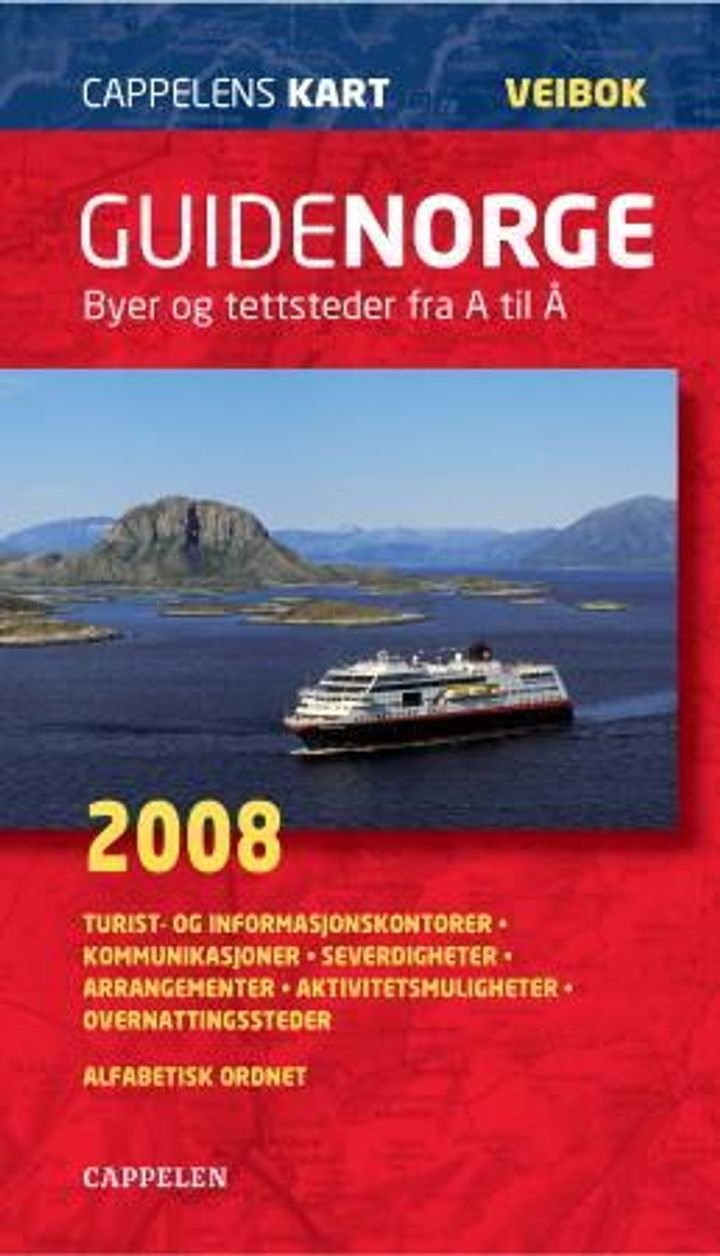 GuideNorge 2008 - byer og tettsteder fra a til å : veibok