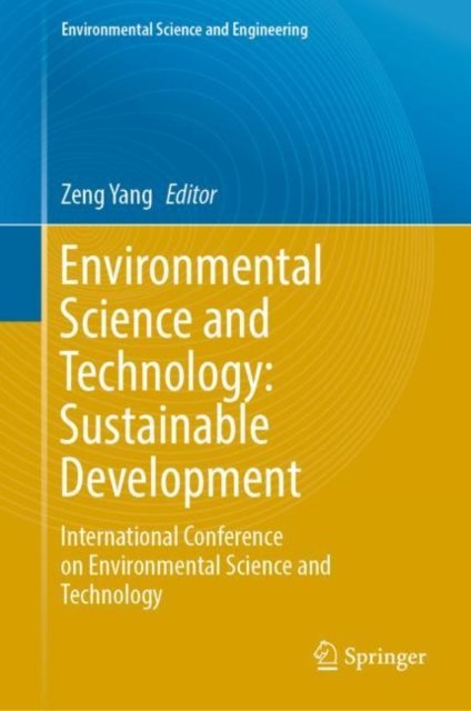 Environmental Science and Technology: Sustainable Development